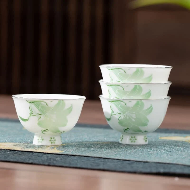 Aqua Serenity Ceramic Tea Set (3)