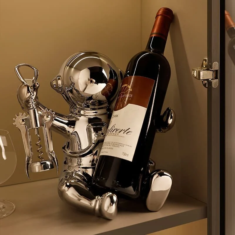 Astronaut Ceramic Wine Holder (5)