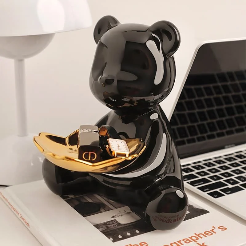 Bear Tray Ceramic Figurine2 (3)