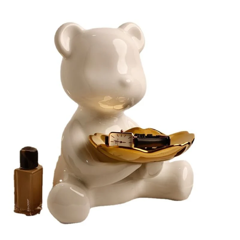 Bear Tray Ceramic Figurine2 (5)