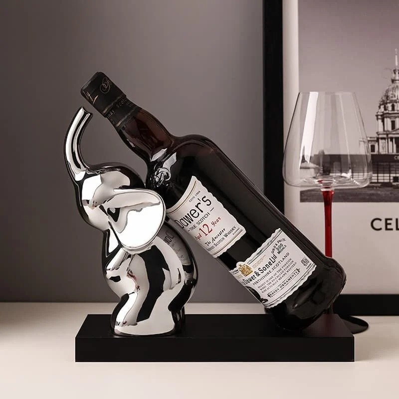 Bunny Shaped Wine Holder (3)