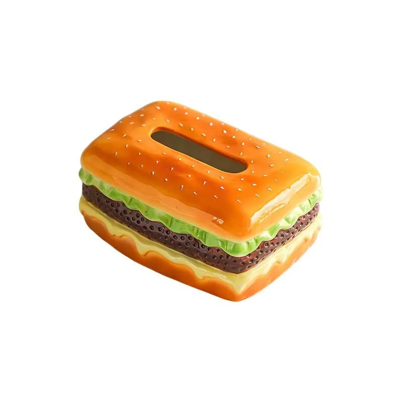 Burger & Sandwich Ceramic Tissue Box (6)