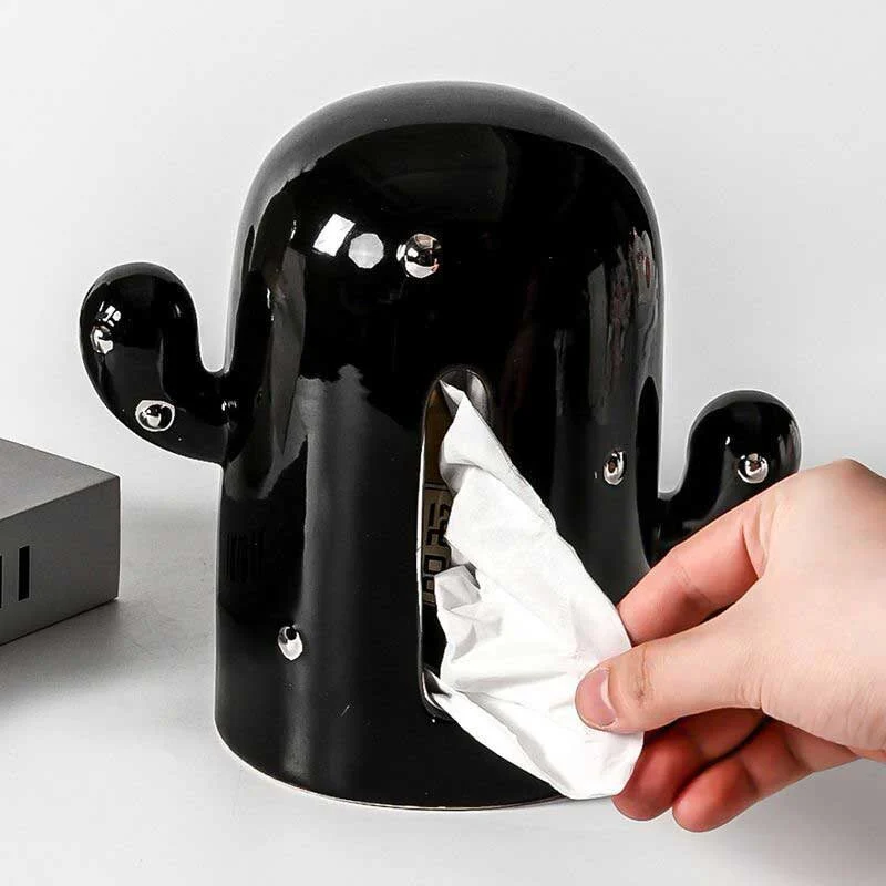 Cactus Shaped Ceramic Tissue Box (4)