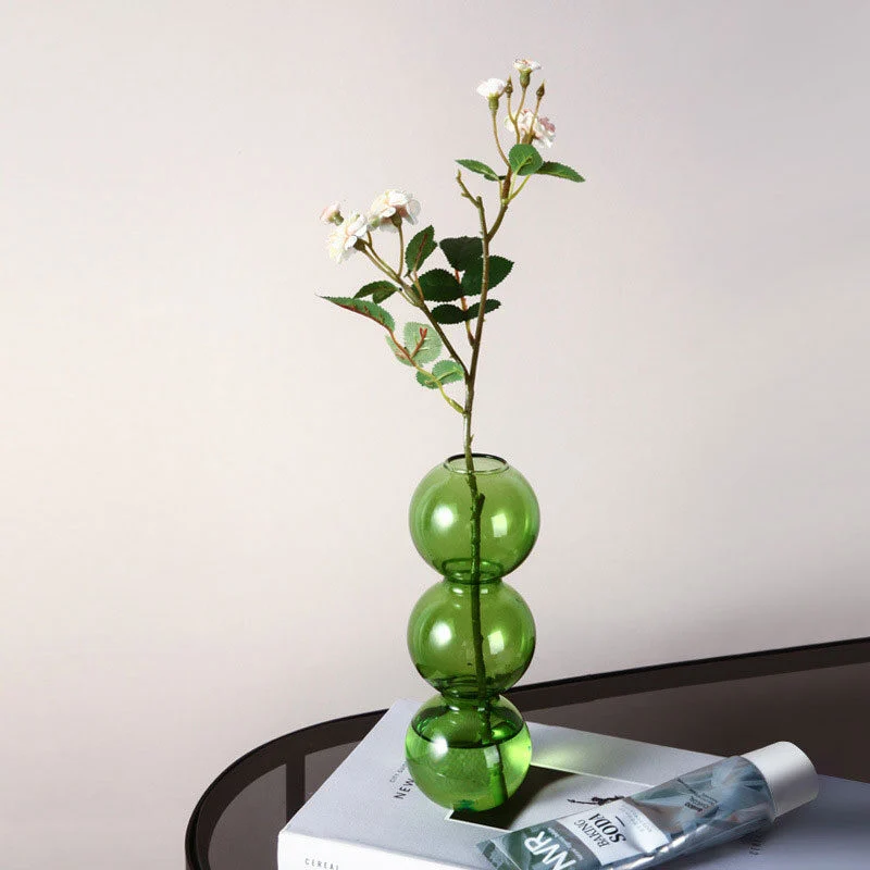 Candy Pop Colored Glass Vase (5)