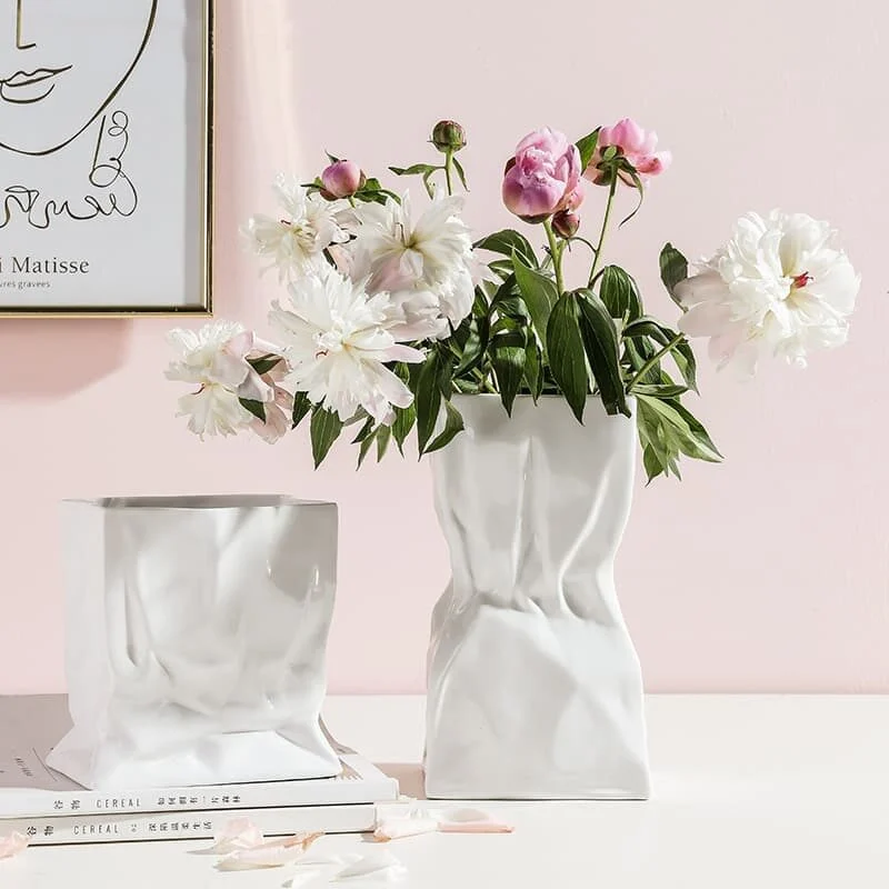 Candy Ripple Ceramic Vase (2)