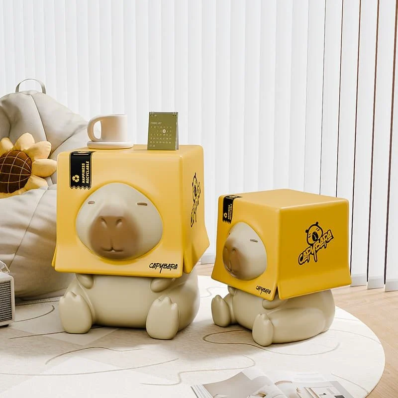 Capybara Resin Shoe Bench & Storage Box (1)