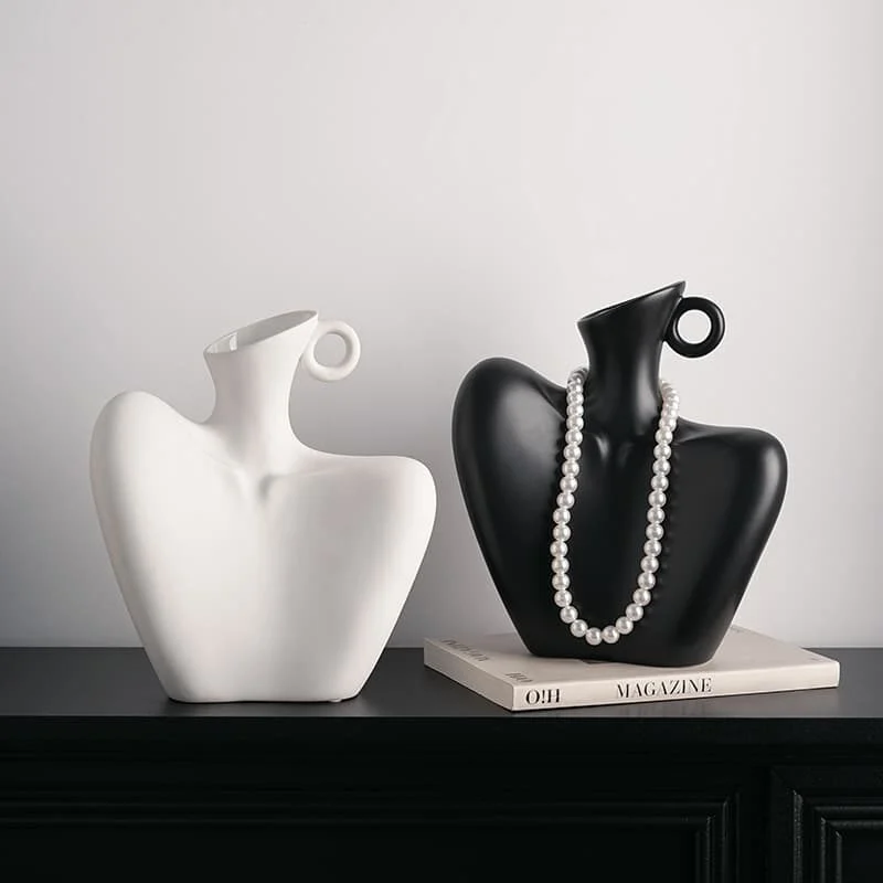 Ceramic Body Art Vase