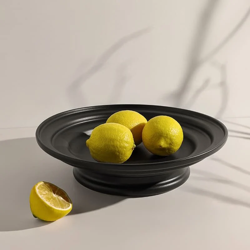 Ceramic Pedestal Fruit Bowl (1)