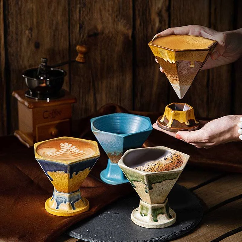 Cone Base Ceramic Tumbler (2)