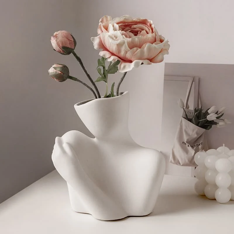 Contour Muse Ceramic Body Art Vase (3)