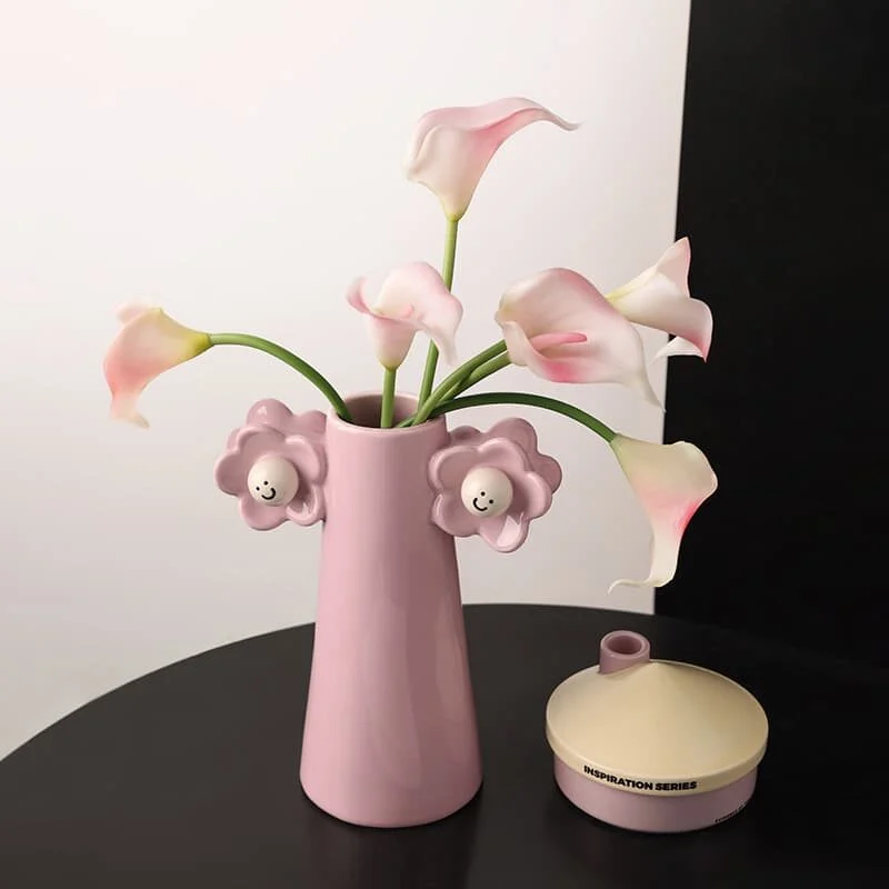 Creative Floral Ceramic Vase (3)