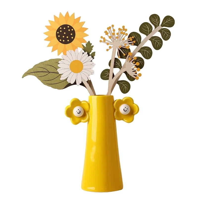 Creative Floral Ceramic Vase (5)