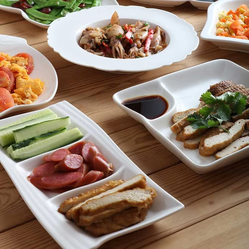 Creative Irregular Shaped Ceramic Plate (4)