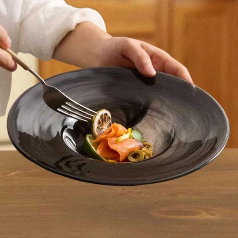 Crystal Flow Irregular Glass Bowl (5)