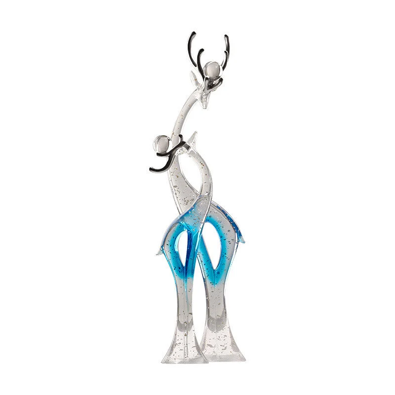 Eterna Crystal Deer Pair – Prosperity & Elegance Figurines (1)