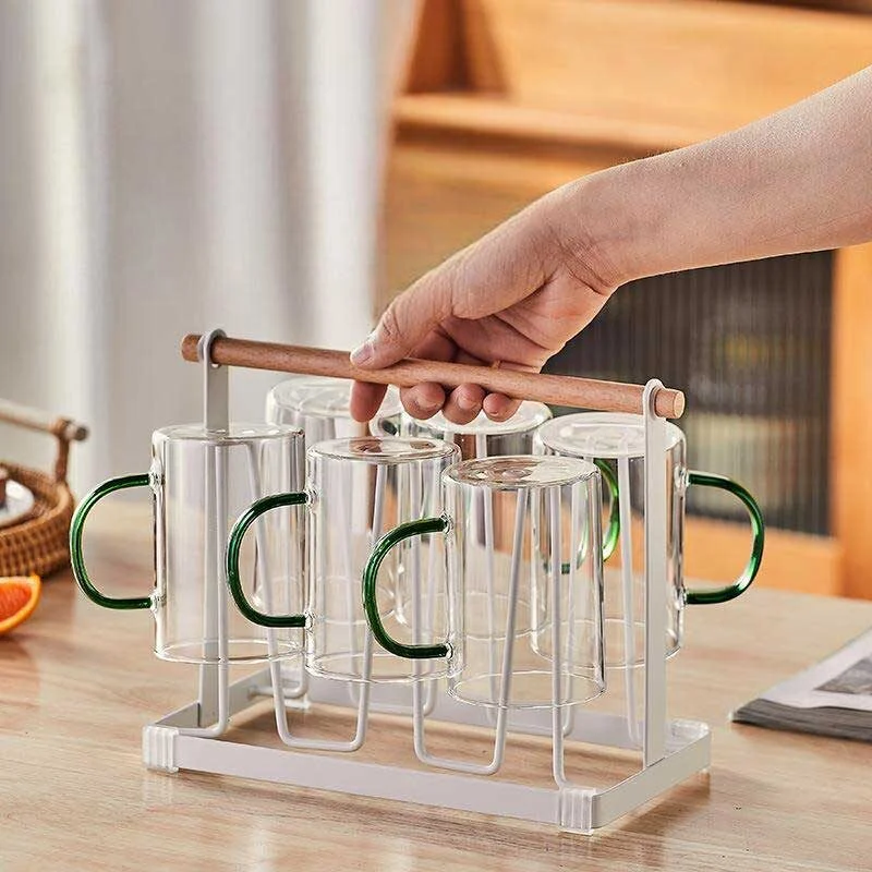 Glass Water Jug & Tumbler Set (4)