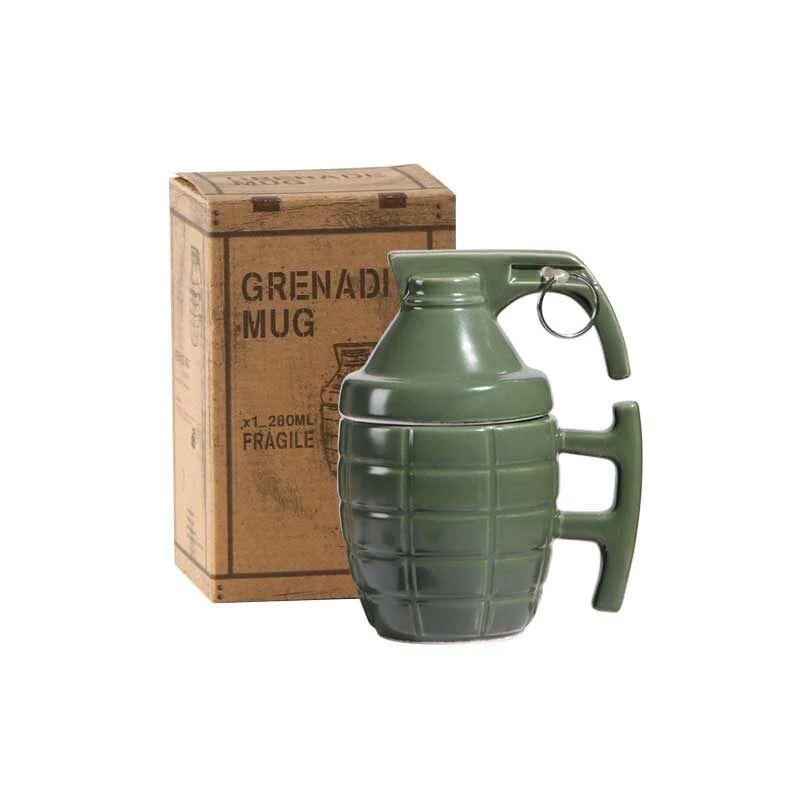 Grenade Shaped Ceramic Mug (1)