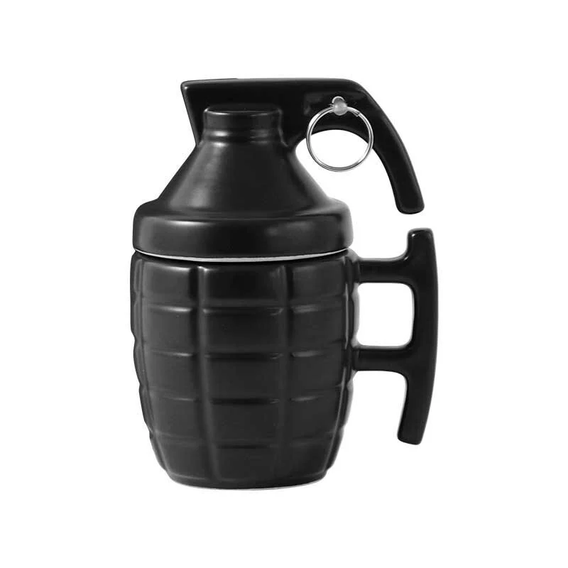 Grenade Shaped Ceramic Mug (6)