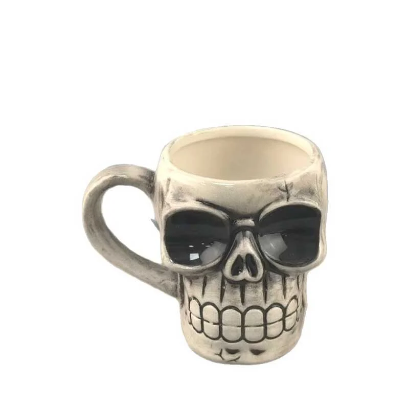 Halloween Skull Ceramic Mug (1)