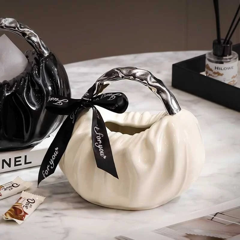 Handbag Shaped Ceramic Tissue Box (4)