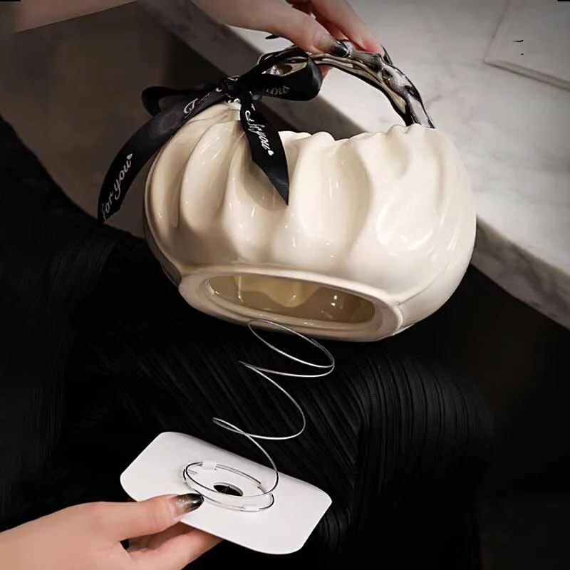 Handbag Shaped Ceramic Tissue Box (5)