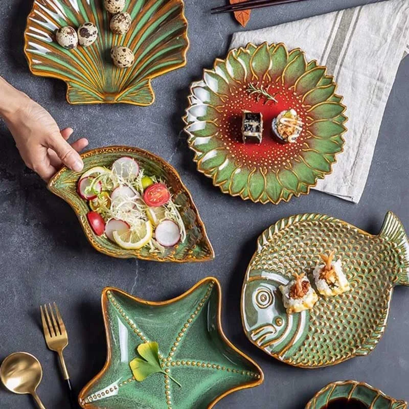 Irregular Shaped Ceramic Plate (3)