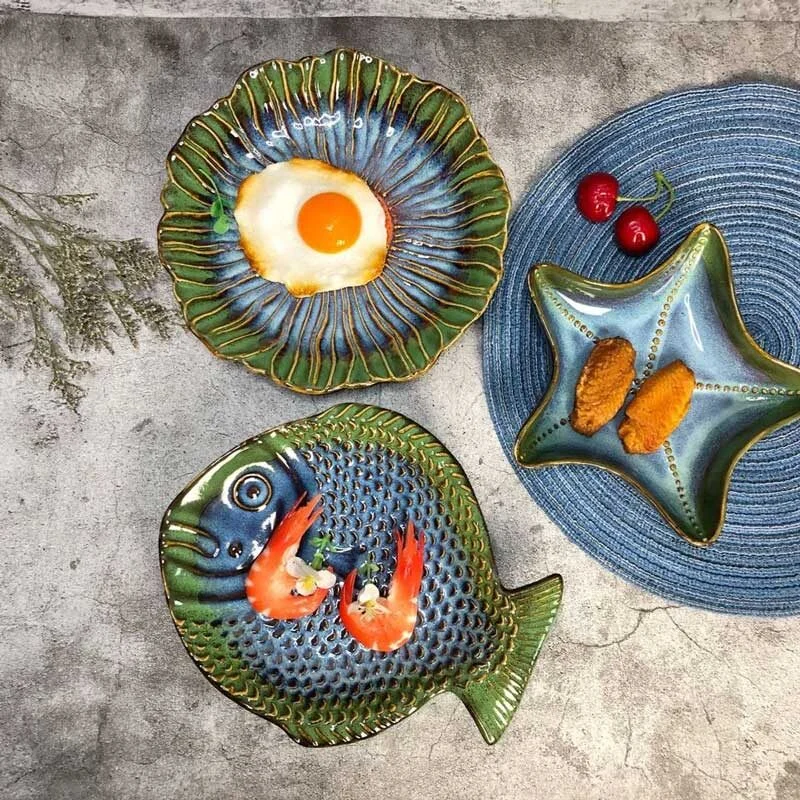 Irregular Shaped Ceramic Plate (5)