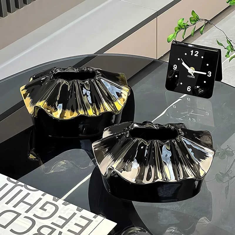 Lace Handbag Shaped Ceramic Tissue Box (4)