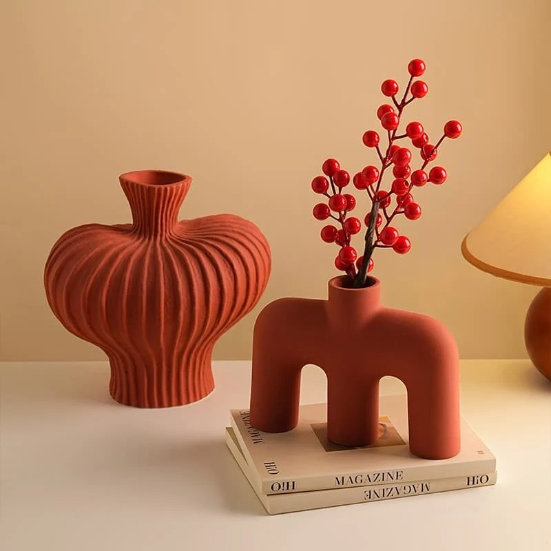 Lantern Pod Ceramic Vase (2)