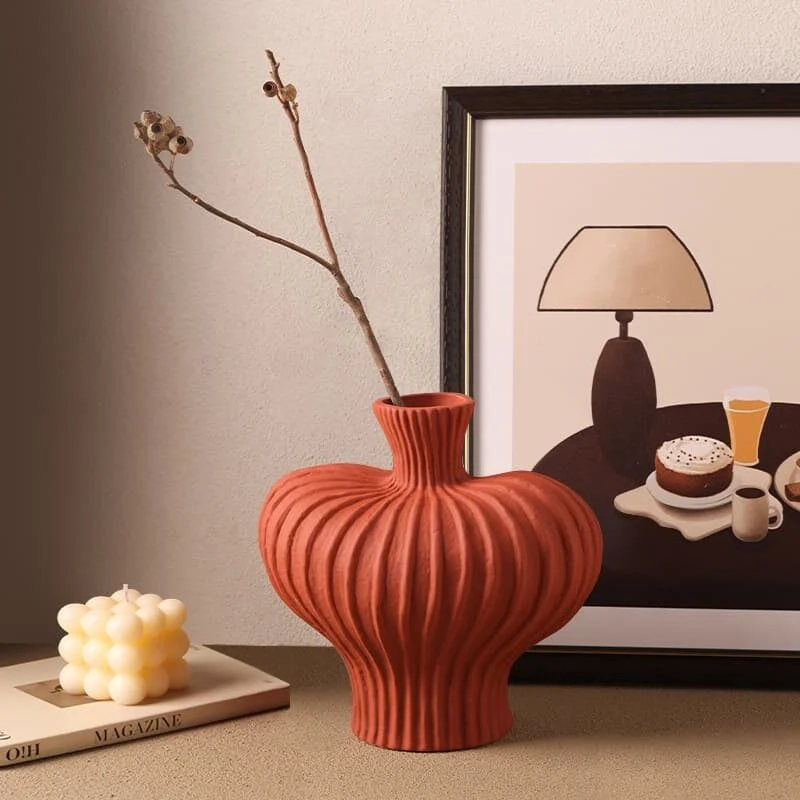 Lantern Pod Ceramic Vase Minimalist (3)