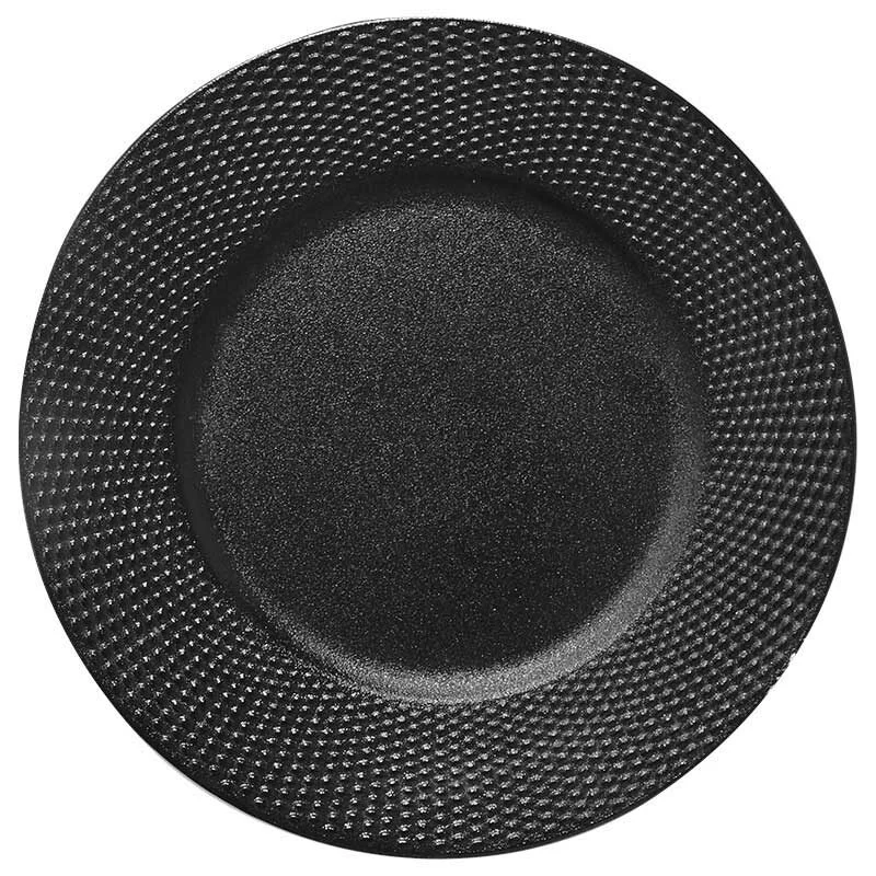 Layered Stone Texture Ceramic Plate 2 (1)