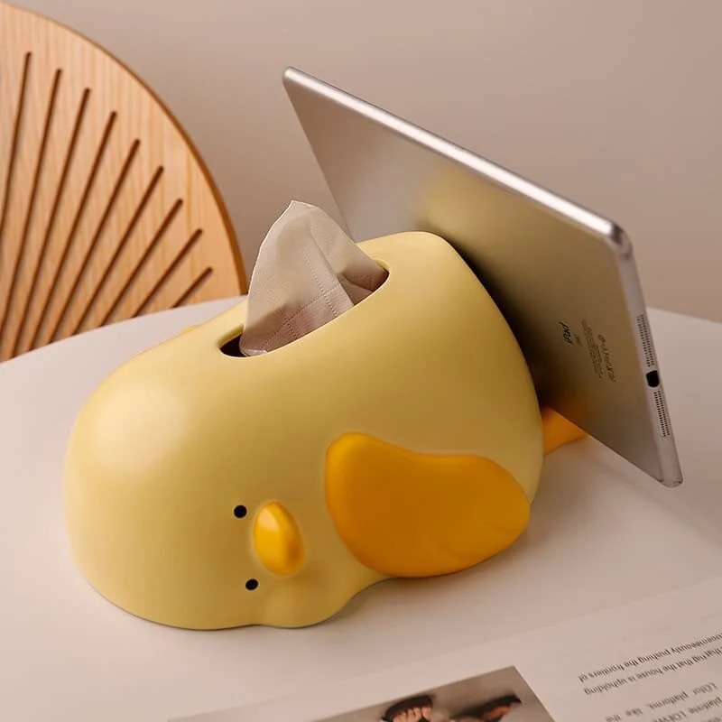 Lazy Duck Ceramic Tissue Box (1)