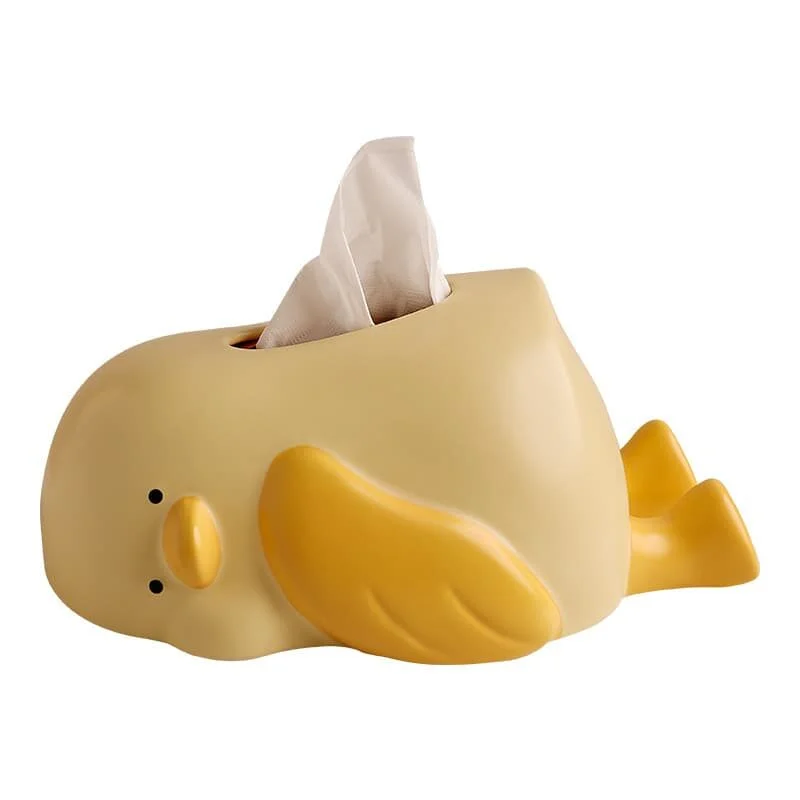 Lazy Duck Ceramic Tissue Box (2)