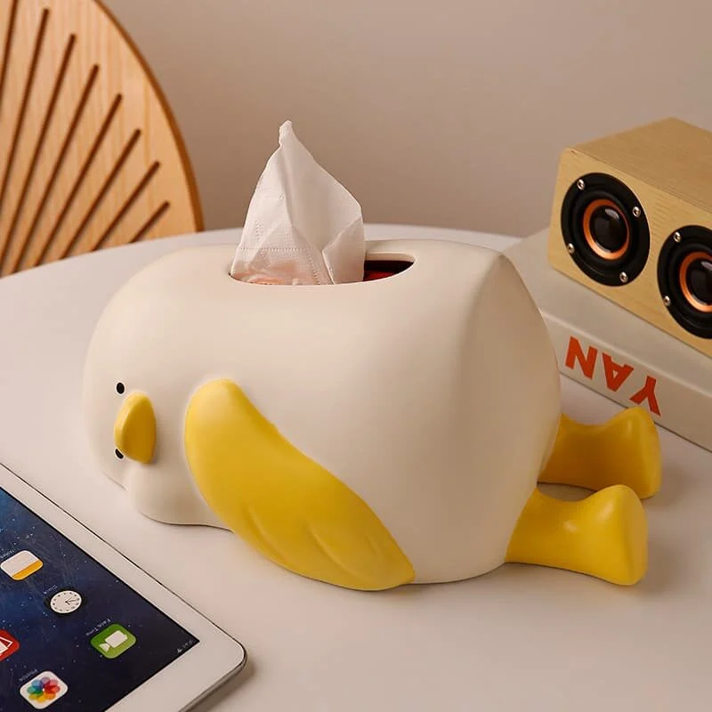 Lazy Duck Ceramic Tissue Box (4)