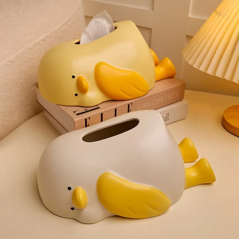 Lazy Duck Ceramic Tissue Box (5)