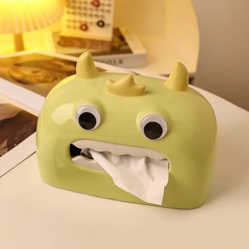 Little Monster Ceramic Tissue Box (2)