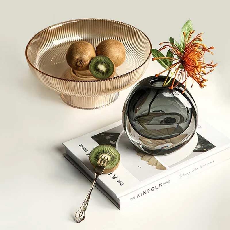 Luna Thickened Round Glass Vase (4)