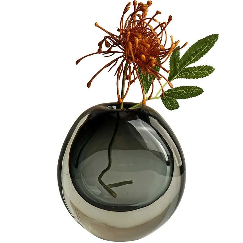 Luna Thickened Round Glass Vase (5)