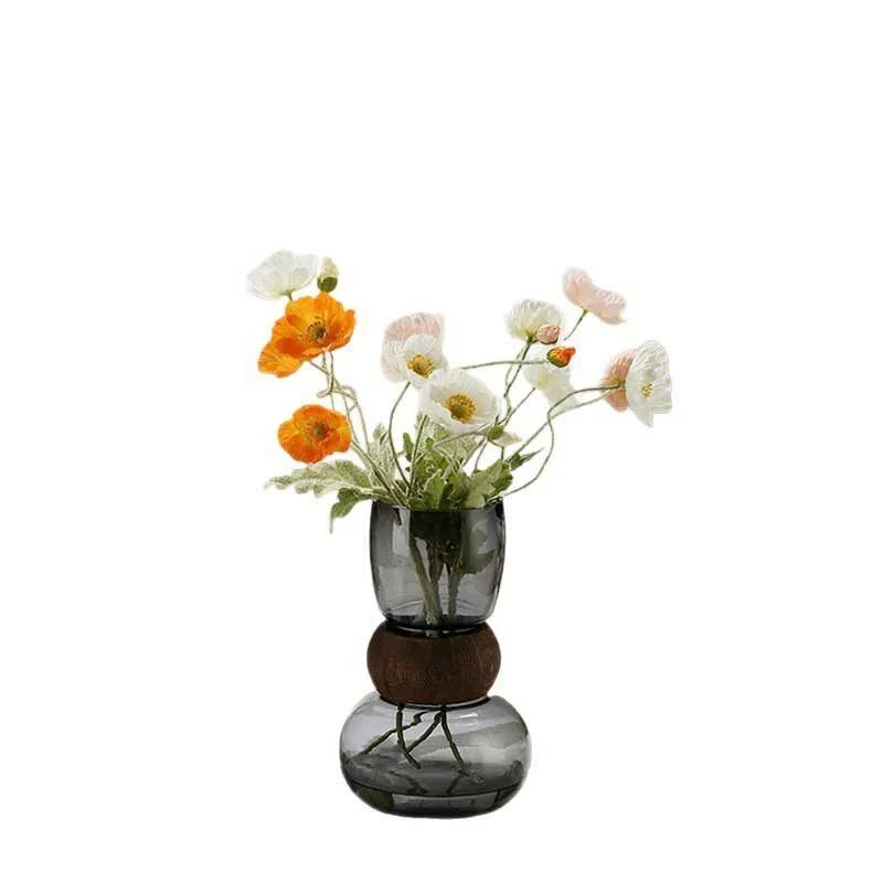 Modern Luxe Glass Flower Vase (1)
