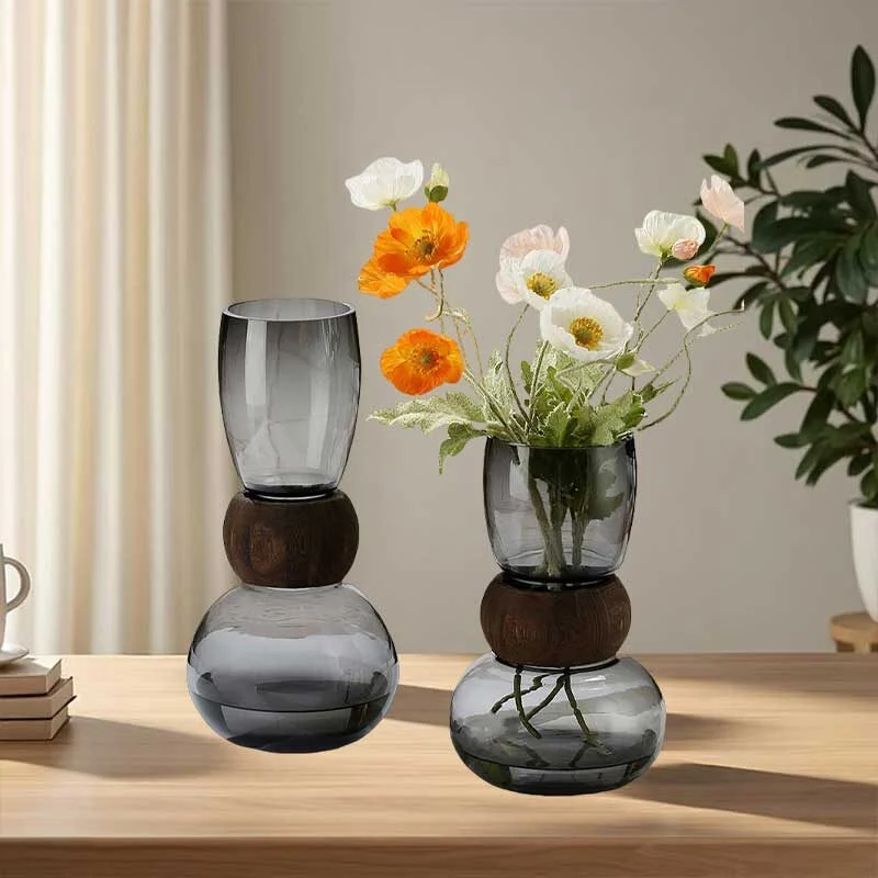 Modern Luxe Glass Flower Vase (4)