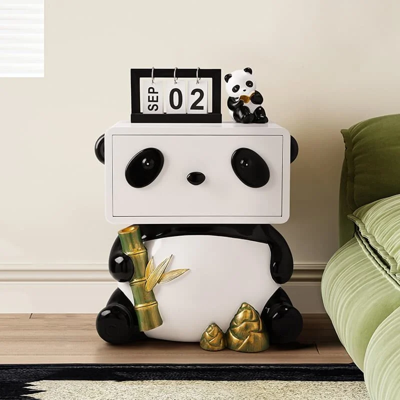 Panda Resin Bedside Cabinet (2)