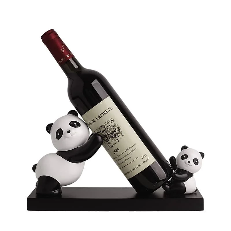 Panda Resin Wine Rack & Bottle Holder (1)
