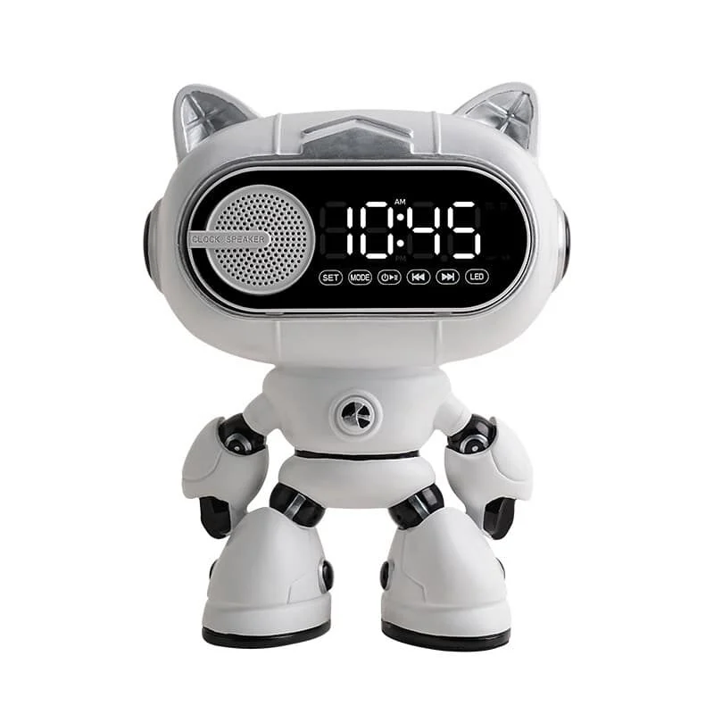 Robot Cat Resin Digital Clock (5)