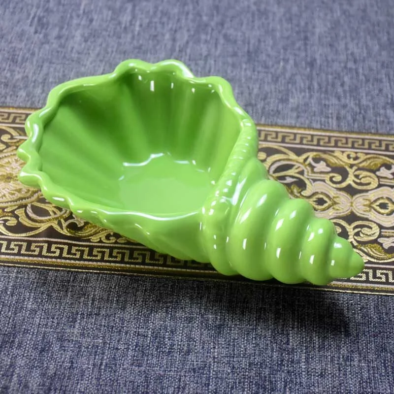 Seashell Shaped Ceramic Tableware (4)