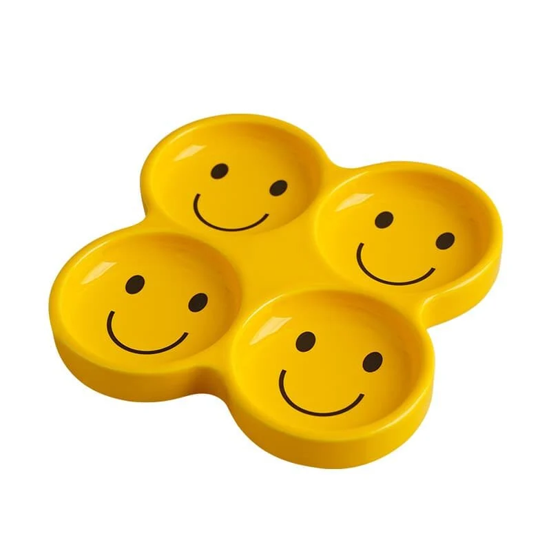 Smiley Face Ceramic Catchall Tray (1)