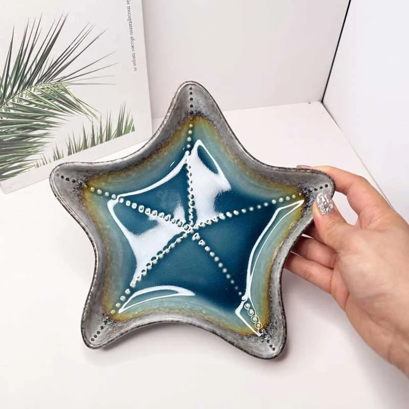 Starfish Shaped Ceramic Plate (2)