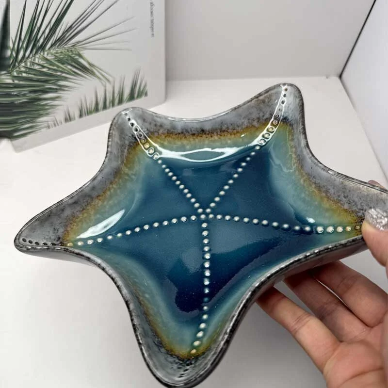 Starfish Shaped Ceramic Plate (3)