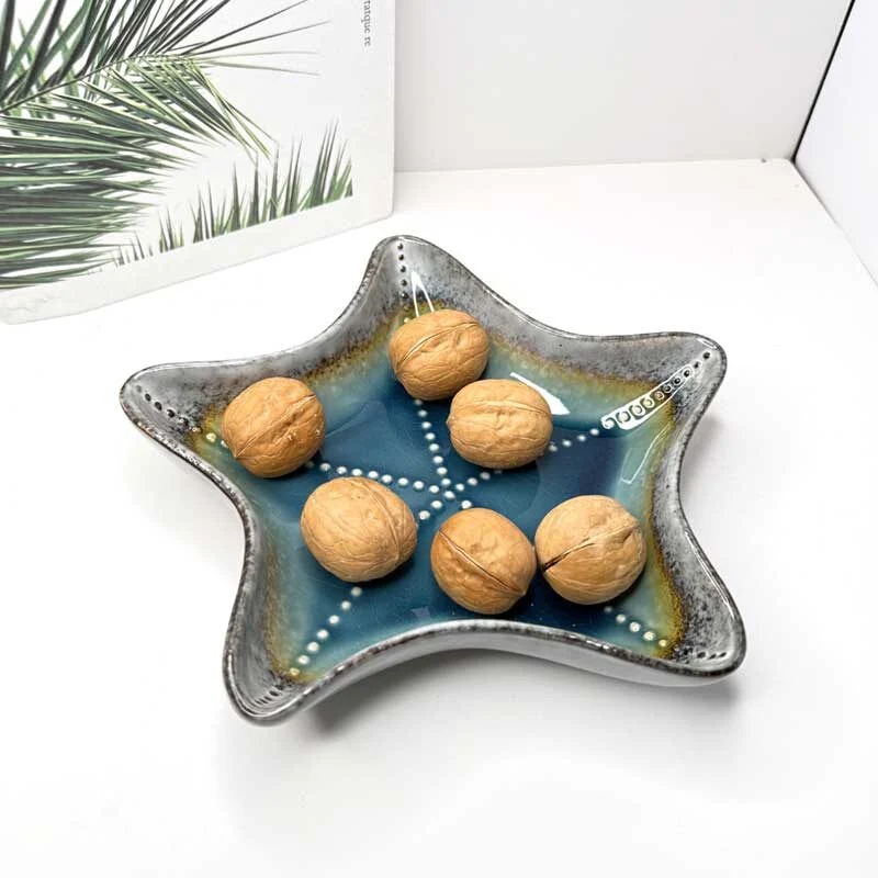 Starfish Shaped Ceramic Plate (4)