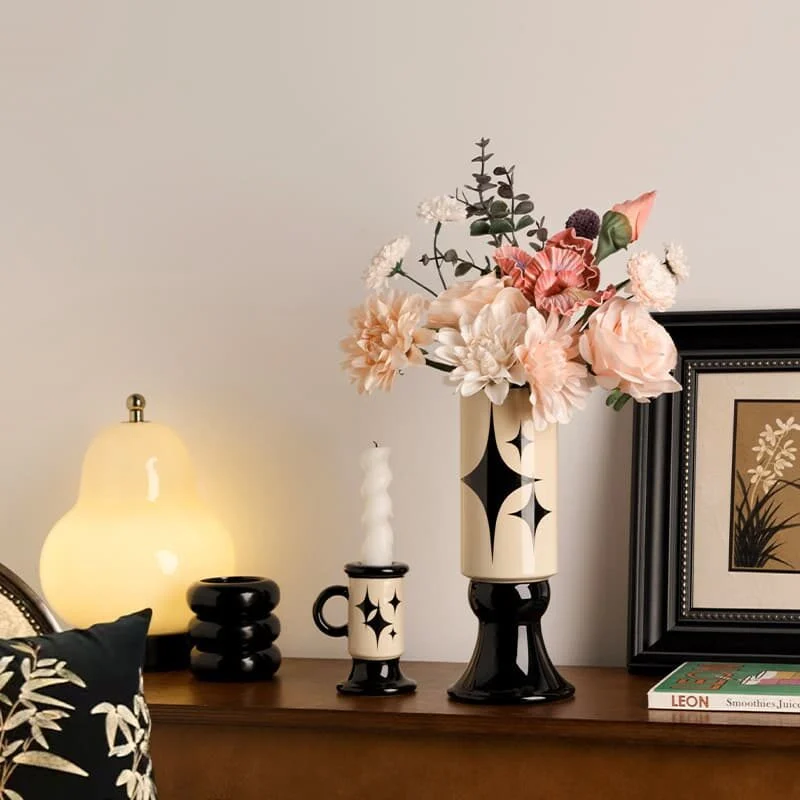 Stellar Charm Ceramic Vase Set (4)