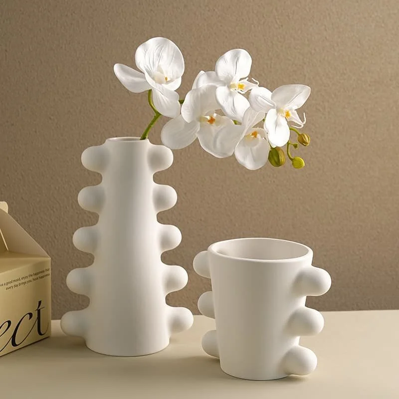 Stepped Spine Ceramic Vase (2)